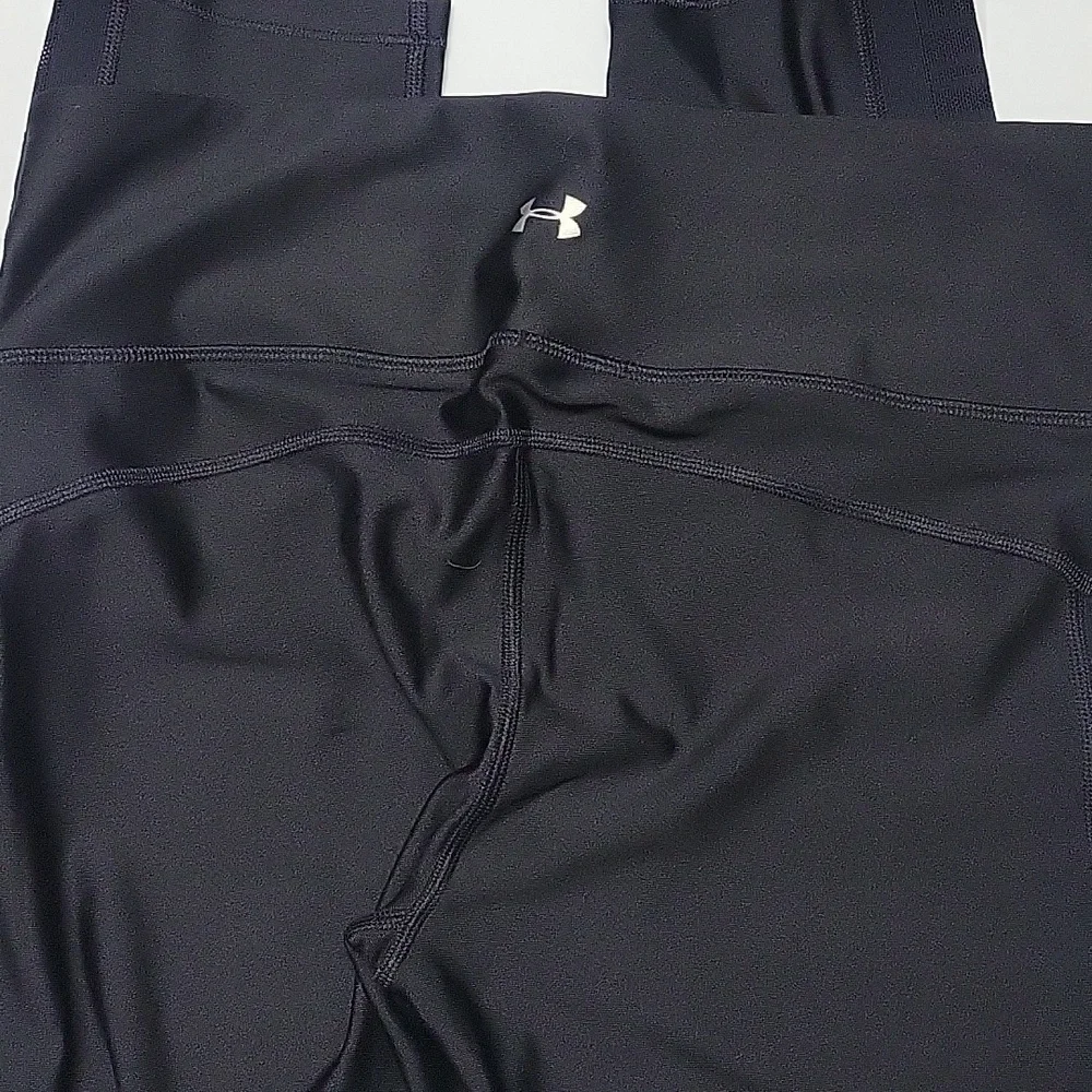 NWT Under Armour Compression Heatgear Ankle Crop Side Mesh Legging LARGE - Picture 6 of 7